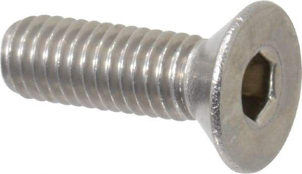 Value Collection - #10-32 UNF Hex Socket Drive, 82° Flat Screw - Grade 18-8 Stainless Steel, 5/8" OAL - Apex Tool & Supply