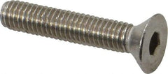 Value Collection - #10-32 UNF Hex Socket Drive, 82° Flat Screw - Grade 18-8 Stainless Steel, 1" OAL - Apex Tool & Supply