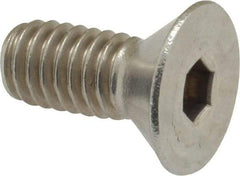 Value Collection - 5/16-18 UNC Hex Socket Drive, 82° Flat Screw - Grade 18-8 Stainless Steel, 3/4" OAL - Apex Tool & Supply