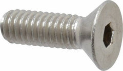 Value Collection - 5/16-18 UNC Hex Socket Drive, 82° Flat Screw - Grade 18-8 Stainless Steel, 1" OAL - Apex Tool & Supply