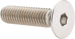 Value Collection - 3/8-16 UNC Hex Socket Drive, 82° Flat Screw - Grade 18-8 Stainless Steel, 1-1/2" OAL - Apex Tool & Supply