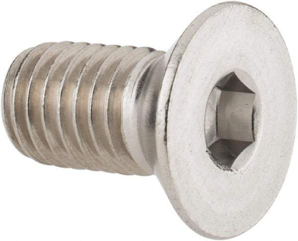 Value Collection - 1/2-13 UNC Hex Socket Drive, 82° Flat Screw - Grade 18-8 Stainless Steel, 1" OAL - Apex Tool & Supply