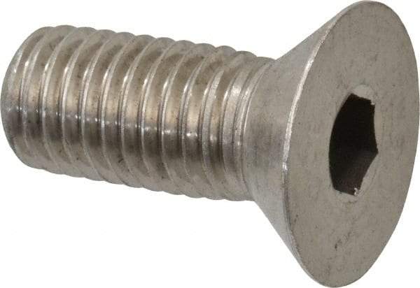 Value Collection - 5/8-11 UNC Hex Socket Drive, 82° Flat Screw - Grade 18-8 Stainless Steel, 1-1/2" OAL - Apex Tool & Supply