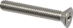 Value Collection - #10-32 UNF, 1-1/4" OAL Phillips Drive Machine Screw - Flat Head, Grade 18-8 Stainless Steel, Uncoated, Without Washer - Apex Tool & Supply