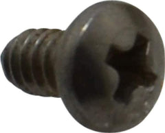 Value Collection - #4-40 UNC, 3/16" Length Under Head Phillips Drive Machine Screw - Pan Head, Grade 18-8 Stainless Steel, Uncoated, Without Washer - Apex Tool & Supply