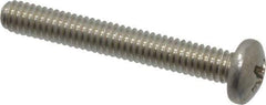Value Collection - #8-32 UNC, 1-1/4" Length Under Head Phillips Drive Machine Screw - Pan Head, Grade 18-8 Stainless Steel, Uncoated, Without Washer - Apex Tool & Supply