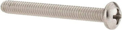 Value Collection - #8-32 UNC, 1-1/2" Length Under Head Phillips Drive Machine Screw - Pan Head, Grade 18-8 Stainless Steel, Uncoated, Without Washer - Apex Tool & Supply