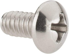 Value Collection - #10-24 UNC, 3/8" Length Under Head Phillips Drive Machine Screw - Pan Head, Grade 18-8 Stainless Steel, Uncoated, Without Washer - Apex Tool & Supply