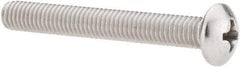 Value Collection - #10-32 UNF, 1-1/2" Length Under Head Phillips Drive Machine Screw - Pan Head, Grade 18-8 Stainless Steel, Uncoated, Without Washer - Apex Tool & Supply