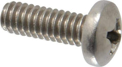 Value Collection - 1/4-20 UNC, 3/4" Length Under Head Phillips Drive Machine Screw - Pan Head, Grade 18-8 Stainless Steel, Uncoated, Without Washer - Apex Tool & Supply