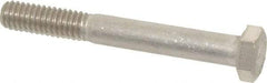 Value Collection - 5/16-18 UNC, 2-1/2" Length Under Head Hex Head Cap Screw - Grade 316 Stainless Steel, 1/2" Hex - Apex Tool & Supply