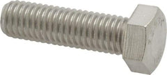 Value Collection - 1/2-13 UNC, 1-3/4" Length Under Head Hex Head Cap Screw - Grade 18-8 Stainless Steel, 3/4" Hex - Apex Tool & Supply