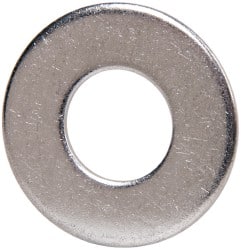 Value Collection - 1/2" Screw, 316 Stainless Steel Standard Flat Washer - Apex Tool & Supply