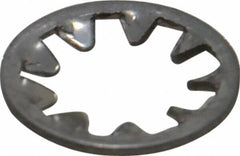 Value Collection - 1/4" Screw, 0.267" ID, Stainless Steel Internal Tooth Lock Washer - 0.478" OD, Grade 410 - Apex Tool & Supply