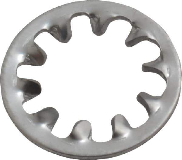 Value Collection - 5/16" Screw, 0.332" ID, Stainless Steel Internal Tooth Lock Washer - 0.61" OD, Grade 410 - Apex Tool & Supply