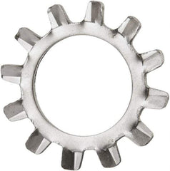 Value Collection - 1/2" Screw, 0.53" ID, Stainless Steel External Tooth Lock Washer - 0.9" OD, Grade 410 - Apex Tool & Supply