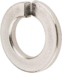 Value Collection - 5/16", 0.078" Thick Split Lock Washer - 316 Stainless Steel, 0.314" Min ID, 0.322" Max ID, 0.031" Min OD, 0.583" Max OD - Apex Tool & Supply