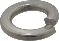 Value Collection - 5/8", 0.156" Thick Split Lock Washer - 316 Stainless Steel, 0.635" Min ID, 0.65" Max ID, 1.079" Min OD, 1.093" Max OD - Apex Tool & Supply