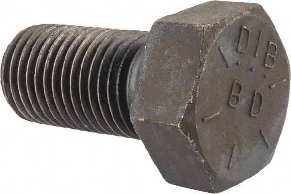 Value Collection - 2 - 4-1/2 UNC, 4" Length Under Head Hex Head Cap Screw - Partially Threaded, Grade 8 Alloy Steel, Uncoated, 3" Hex - Apex Tool & Supply