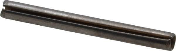 Made in USA - 1/16" Diam x 5/8" Long Slotted Spring Pin - Grade 420 Stainless Steel, Bright Finish - Apex Tool & Supply