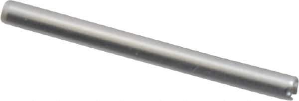 Value Collection - 1/16" Diam x 3/4" Long Slotted Spring Pin - Grade 420 Stainless Steel, Bright Finish - Apex Tool & Supply