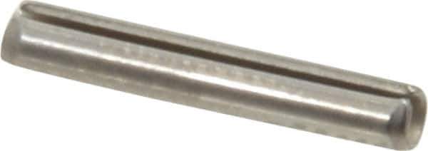 Value Collection - 5/64" Diam x 1/2" Long Slotted Spring Pin - Grade 420 Stainless Steel, Bright Finish - Apex Tool & Supply