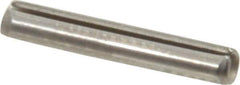 Value Collection - 5/64" Diam x 1/2" Long Slotted Spring Pin - Grade 420 Stainless Steel, Bright Finish - Apex Tool & Supply