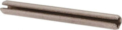 Made in USA - 5/64" Diam x 3/4" Long Slotted Spring Pin - Grade 420 Stainless Steel, Bright Finish - Apex Tool & Supply