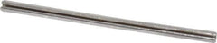 Value Collection - 5/64" Diam x 1-1/2" Long Slotted Spring Pin - Grade 420 Stainless Steel, Bright Finish - Apex Tool & Supply