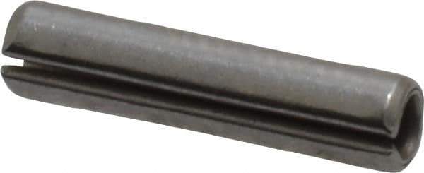 Value Collection - 3/32" Diam x 7/16" Long Slotted Spring Pin - Grade 420 Stainless Steel, Bright Finish - Apex Tool & Supply