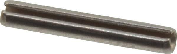 Value Collection - 3/32" Diam x 5/8" Long Slotted Spring Pin - Grade 420 Stainless Steel, Bright Finish - Apex Tool & Supply