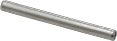 Made in USA - 3/32" Diam x 1" Long Slotted Spring Pin - Grade 420 Stainless Steel, Bright Finish - Apex Tool & Supply