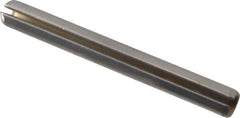 Made in USA - 5/32" Diam x 1-1/2" Long Slotted Spring Pin - Grade 420 Stainless Steel - Apex Tool & Supply