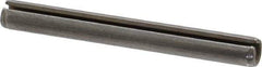 Made in USA - 7/32" Diam x 2" Long Slotted Spring Pin - Grade 420 Stainless Steel, Bright Finish - Apex Tool & Supply