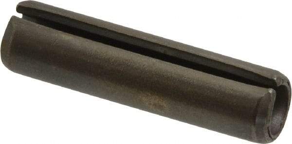 Value Collection - 5/16" Diam x 1-1/4" Long Slotted Spring Pin - Grade 420 Stainless Steel, Bright Finish - Apex Tool & Supply