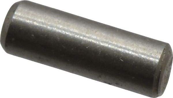 Value Collection - 1/16" Diam x 3/16" Pin Length 18-8 Stainless Steel Standard Dowel Pin - Bright Finish - Apex Tool & Supply