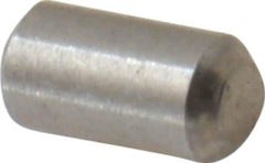 Value Collection - 3/32" Diam x 3/16" Pin Length 18-8 Stainless Steel Standard Dowel Pin - Bright Finish - Apex Tool & Supply