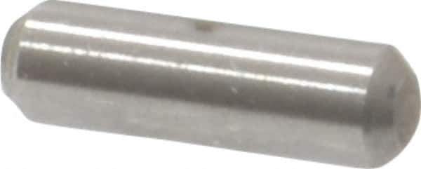Value Collection - 3/32" Diam x 5/16" Pin Length 18-8 Stainless Steel Standard Dowel Pin - Bright Finish - Apex Tool & Supply