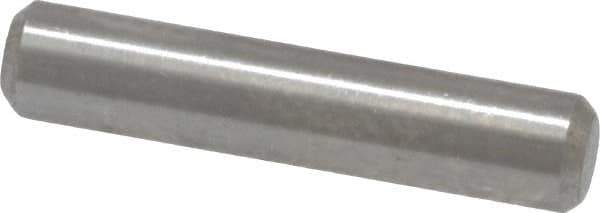 Value Collection - 1/8" Diam x 5/8" Pin Length 18-8 Stainless Steel Standard Dowel Pin - Bright Finish - Apex Tool & Supply