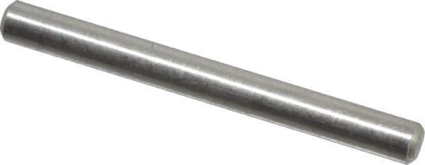 Value Collection - 1/8" Diam x 1-1/4" Pin Length 18-8 Stainless Steel Standard Dowel Pin - Bright Finish - Apex Tool & Supply