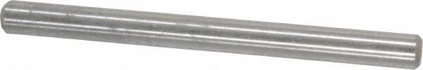 Value Collection - 1/8" Diam x 1-1/2" Pin Length 18-8 Stainless Steel Standard Dowel Pin - Bright Finish - Apex Tool & Supply
