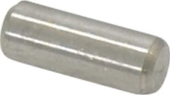 Value Collection - 3/16" Diam x 1/2" Pin Length 18-8 Stainless Steel Standard Dowel Pin - Bright Finish - Apex Tool & Supply