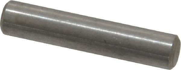 Value Collection - 1/4" Diam x 1-1/4" Pin Length 18-8 Stainless Steel Standard Dowel Pin - Bright Finish - Apex Tool & Supply