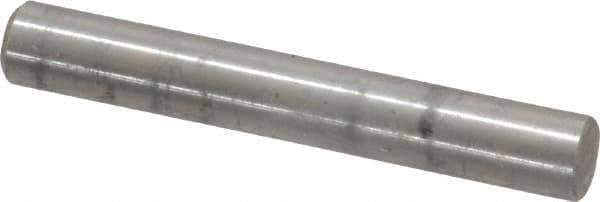 Value Collection - 1/4" Diam x 1-3/4" Pin Length 18-8 Stainless Steel Standard Dowel Pin - Bright Finish - Apex Tool & Supply