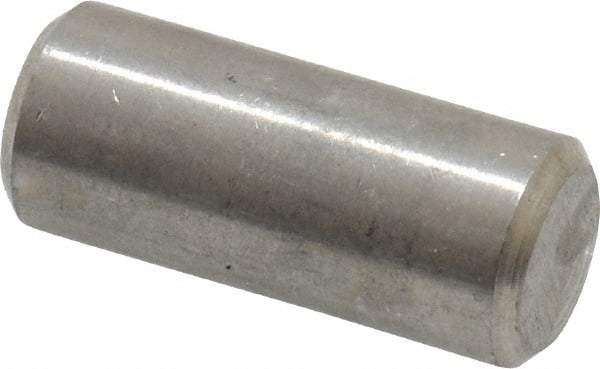 Value Collection - 5/16" Diam x 3/4" Pin Length 18-8 Stainless Steel Standard Dowel Pin - Bright Finish - Apex Tool & Supply