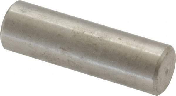 Value Collection - 3/8" Diam x 1-1/4" Pin Length 18-8 Stainless Steel Standard Dowel Pin - Bright Finish - Apex Tool & Supply