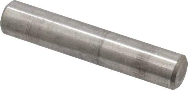 Value Collection - 3/8" Diam x 2" Pin Length 18-8 Stainless Steel Standard Dowel Pin - Bright Finish - Apex Tool & Supply