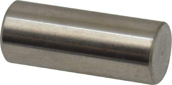 Value Collection - 1/2" Diam x 1-1/4" Pin Length 18-8 Stainless Steel Standard Dowel Pin - Bright Finish - Apex Tool & Supply