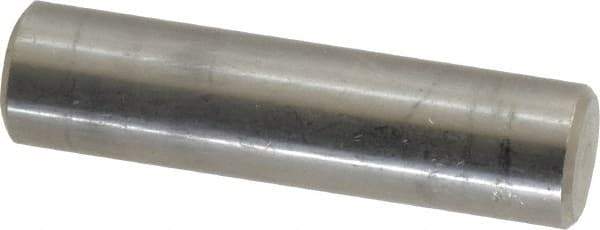 Value Collection - 1/2" Diam x 2" Pin Length 18-8 Stainless Steel Standard Dowel Pin - Bright Finish - Apex Tool & Supply