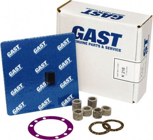 Gast - 13 Piece Air Compressor Repair Kit - For Use with Gast Model #0211-103A-G8CX and #0211-103A-G230CX - Apex Tool & Supply